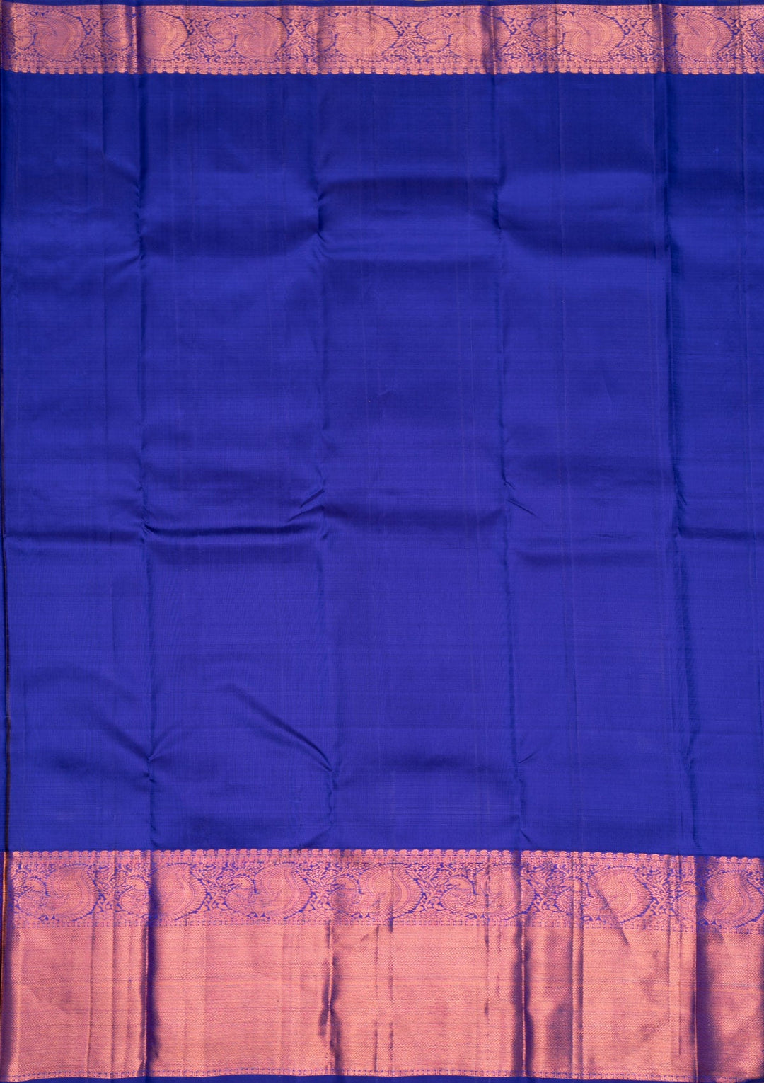 Rama Green Gold Zariwork Pure Silk Saree - Koskii