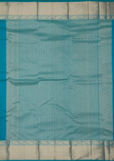 Rama Green Zariwork Pure Silk Saree