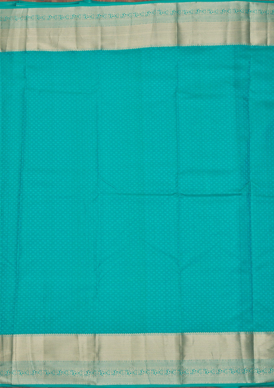 Rama Green Zariwork Pure Silk Saree