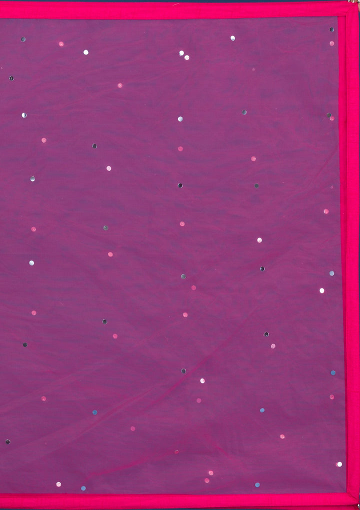 Rani Pink Bandini Georgette Readymade Lehenga-Koskii