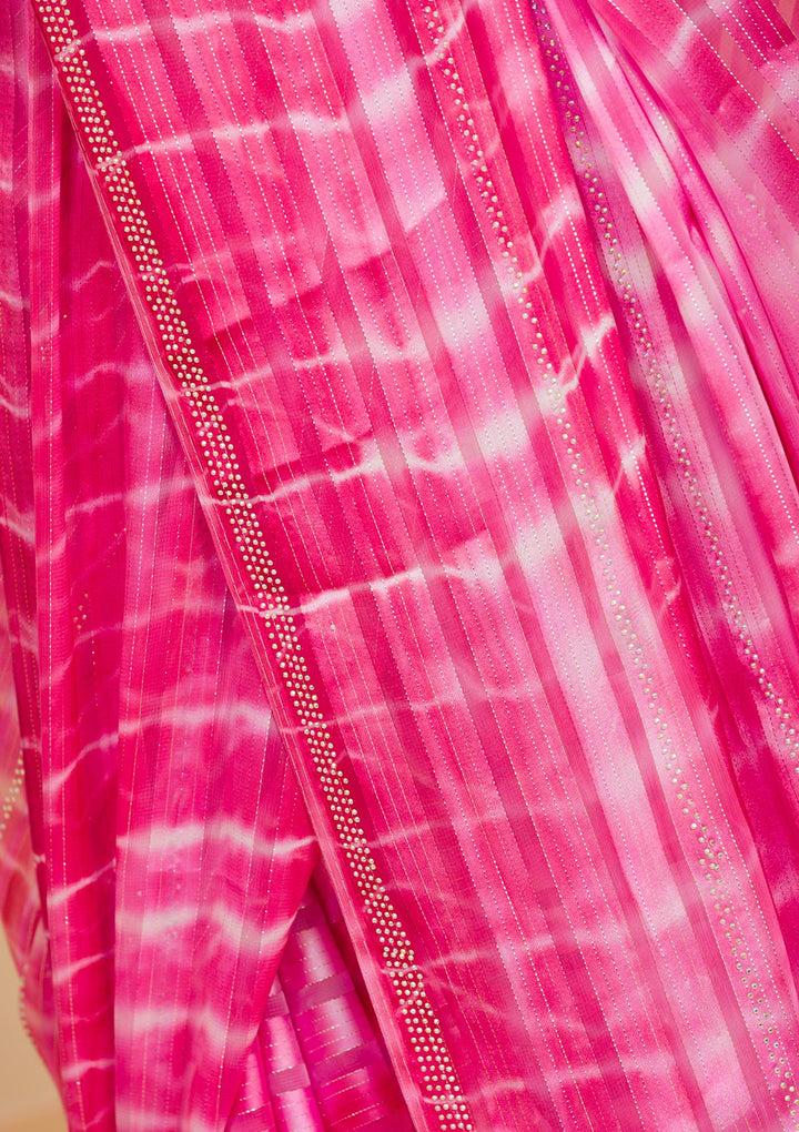 Wine Zari Work Raw Silk Designer Saree-Koskii