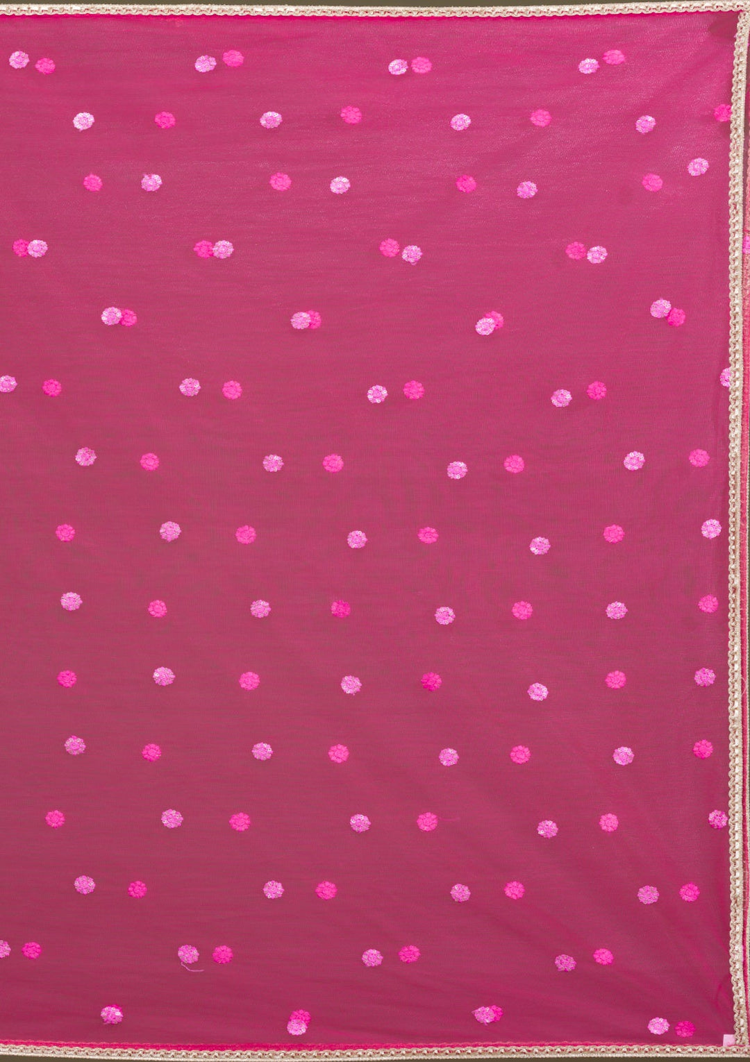 Rani Pink Zariwork Georgette Readymade Salwar Suit-Koskii