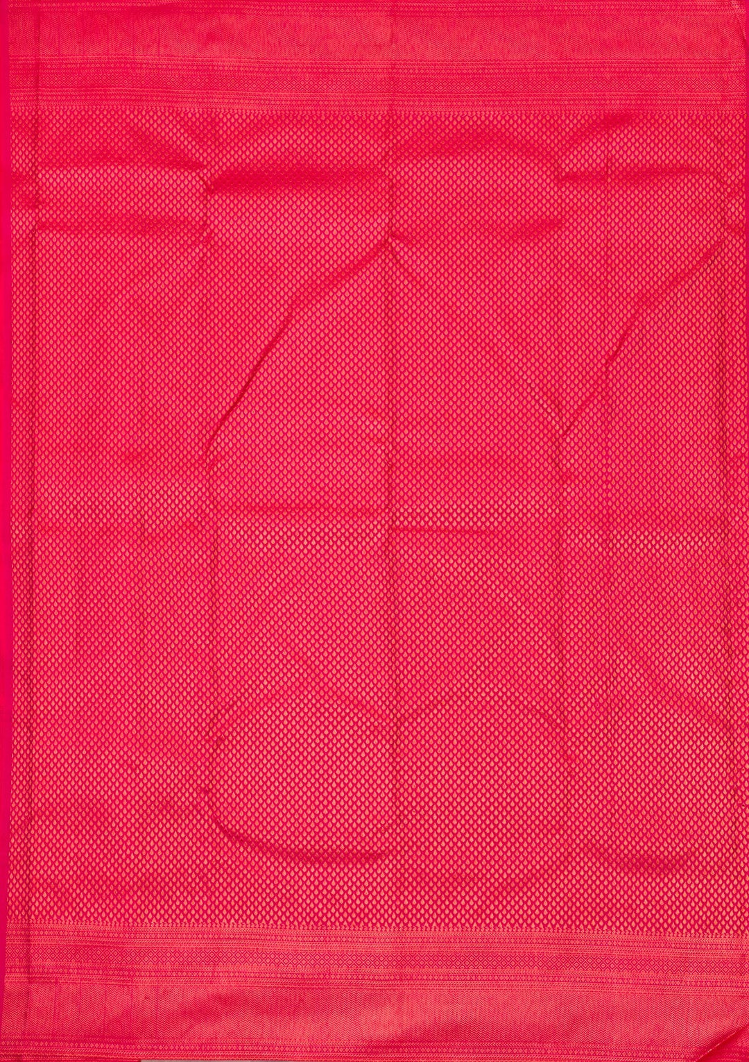 Rani Pink Zariwork Pure Silk Saree-Koskii