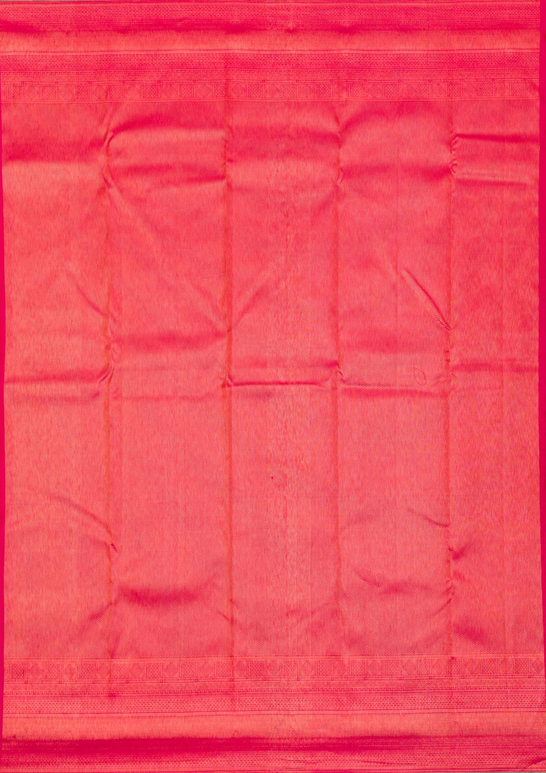 Rani Pink Zariwork Pure Silk Saree-Koskii