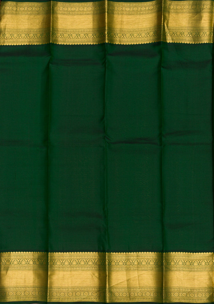 Rani Pink Zariwork Pure Silk Saree-Koskii