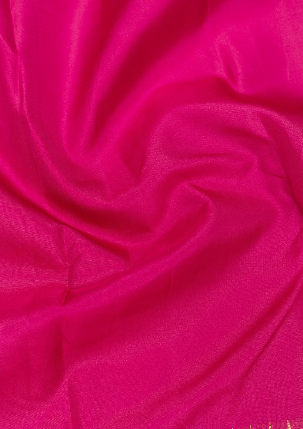 Rani Pink Zariwork Pure Silk Saree-Koskii