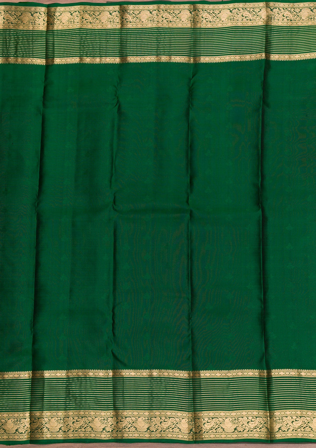 Rani Pink Zariwork Pure Silk Saree-Koskii