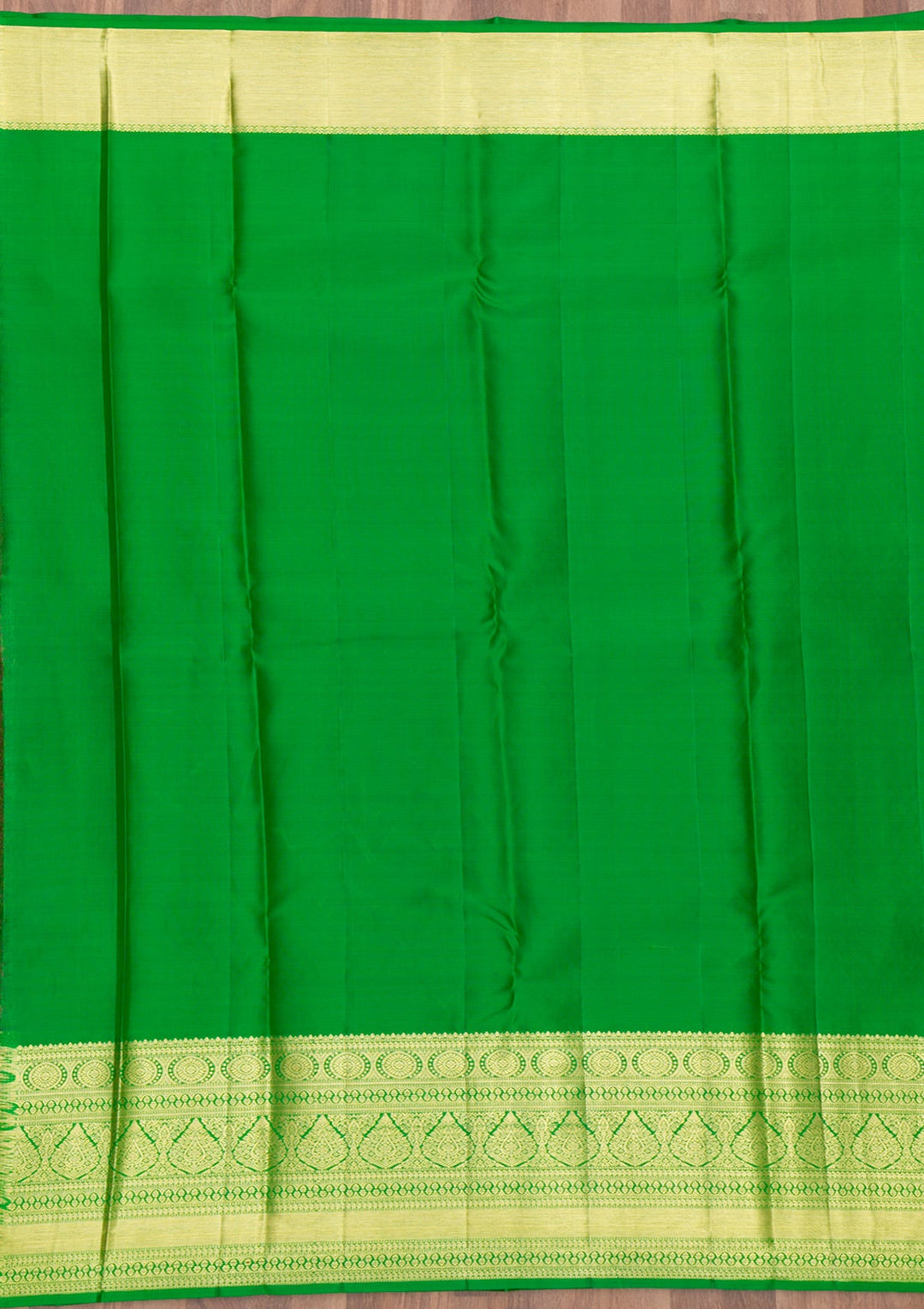 Rani Pink Zariwork Pure Silk Saree-Koskii