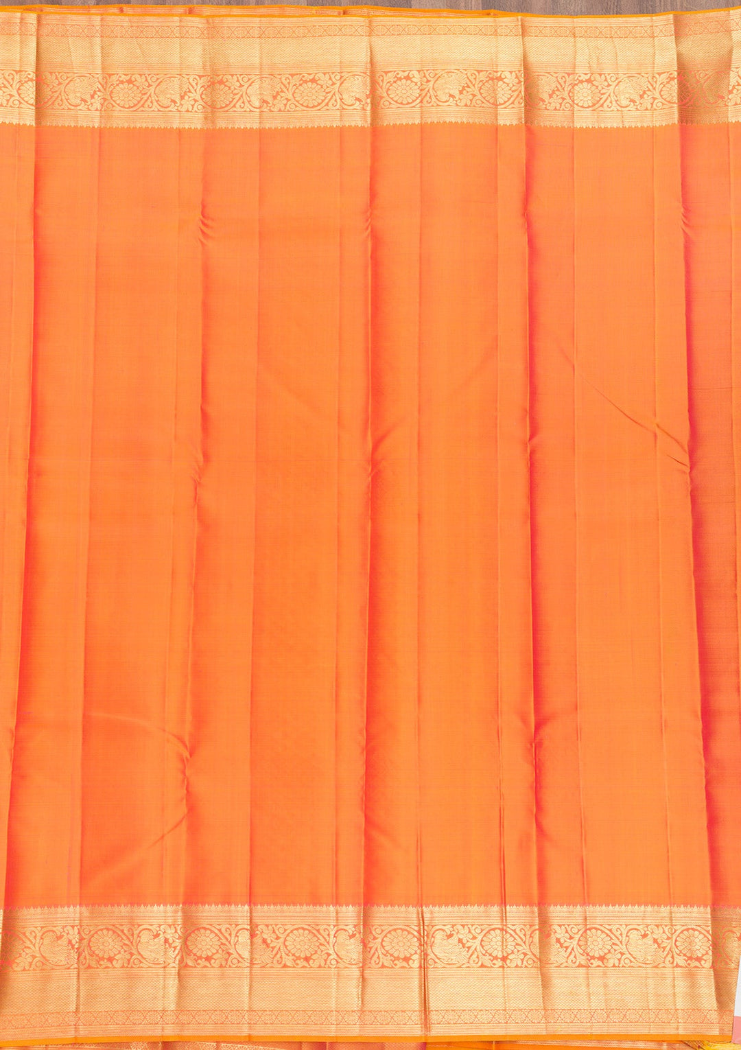 Rani Pink Zariwork Pure Silk Saree-Koskii
