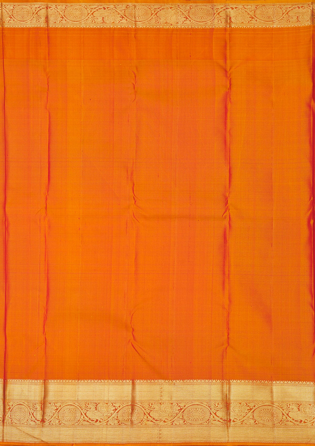 Rani Pink Zariwork Pure Silk Saree-Koskii