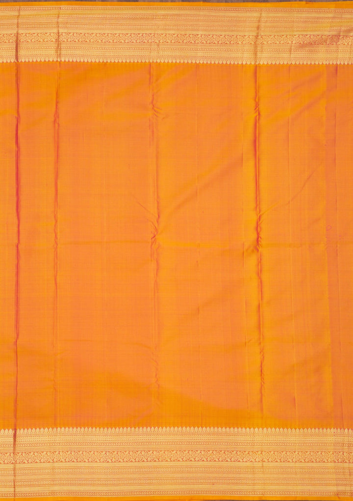 Rani Pink Zariwork Pure Silk Saree