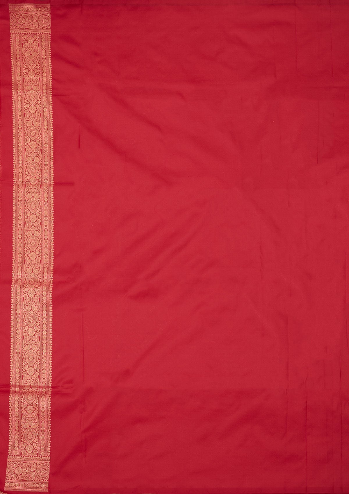 Rani Pink Zariwork Pure Silk Saree-Koskii