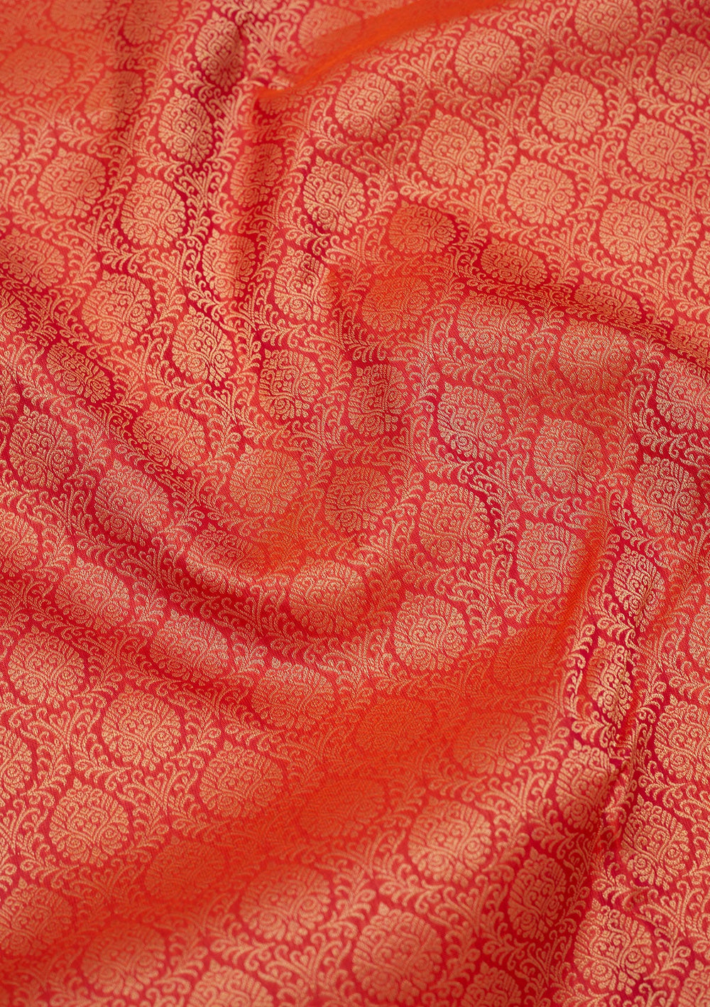 Rani Pink Zariwork Pure Silk Saree-Koskii