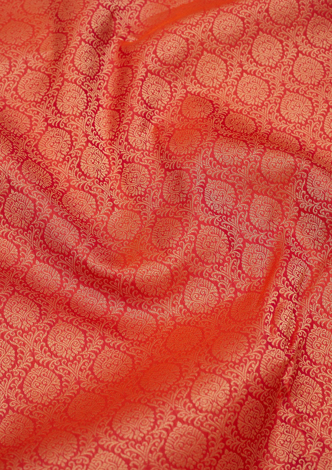 Rani Pink Zariwork Pure Silk Saree-Koskii