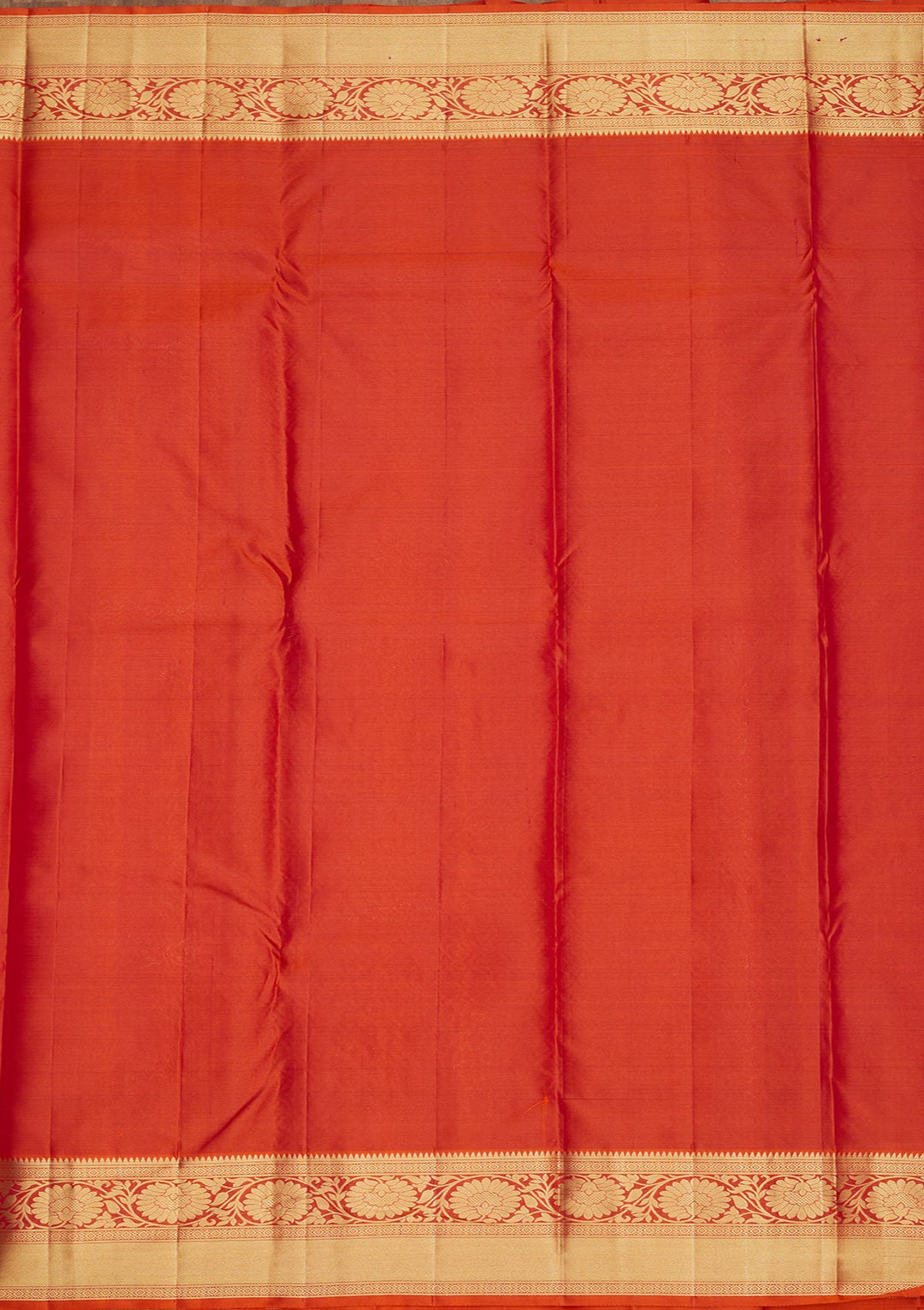 Rani Pink Zariwork Pure Silk Saree-Koskii