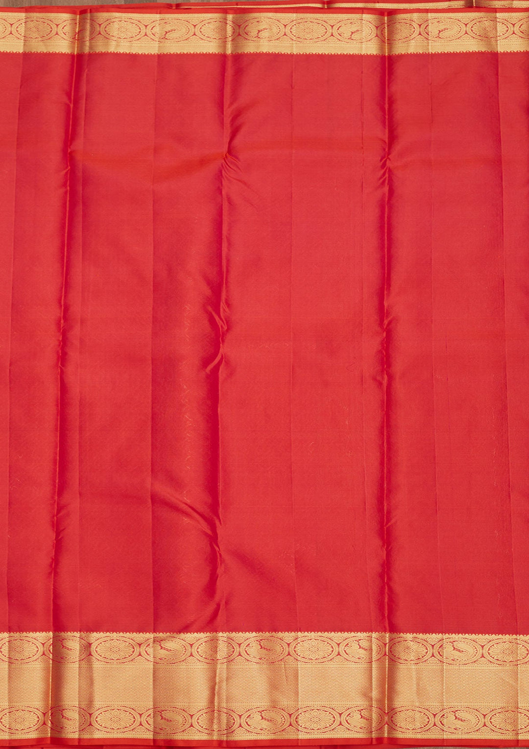 Rani Pink Zariwork Pure Silk Saree-Koskii