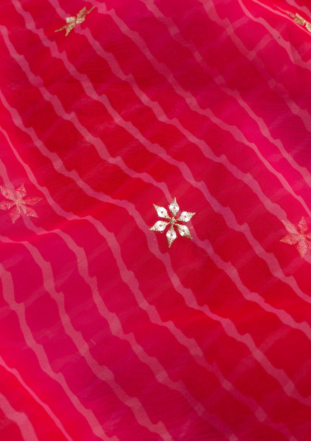 Red Gotapatti Tissue Dupatta-Koskii