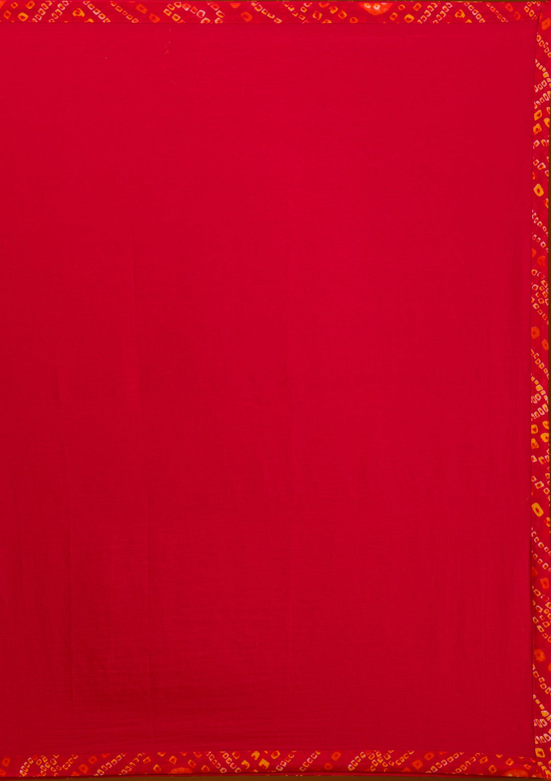 Red Printed Georgette Readymade Salwar Suit-Koskii