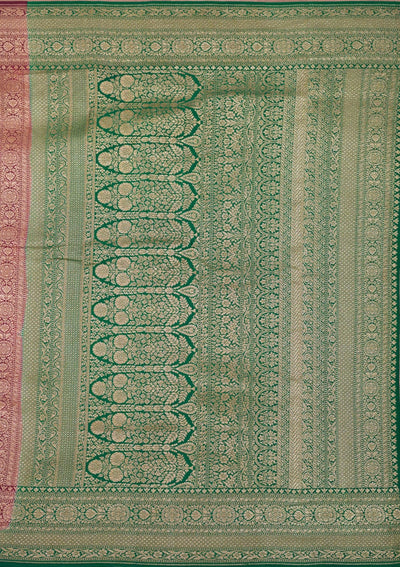 Red Zariwork Art Silk Saree
