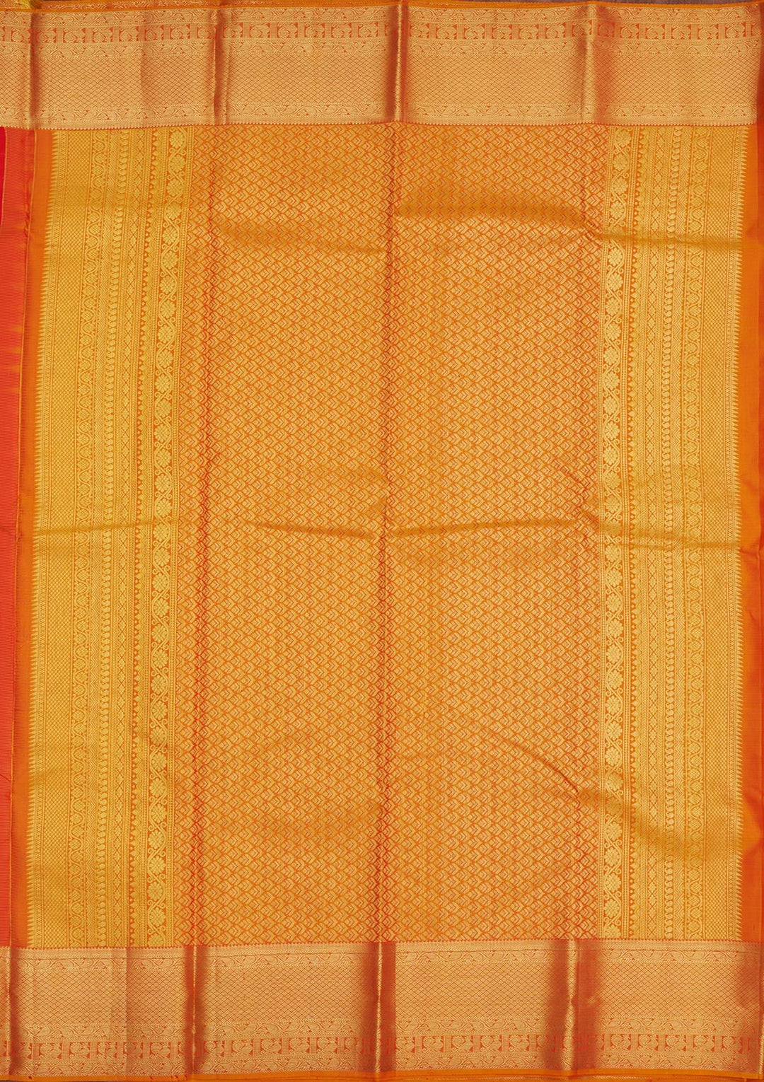 Red Zariwork Pure Silk Saree-Koskii