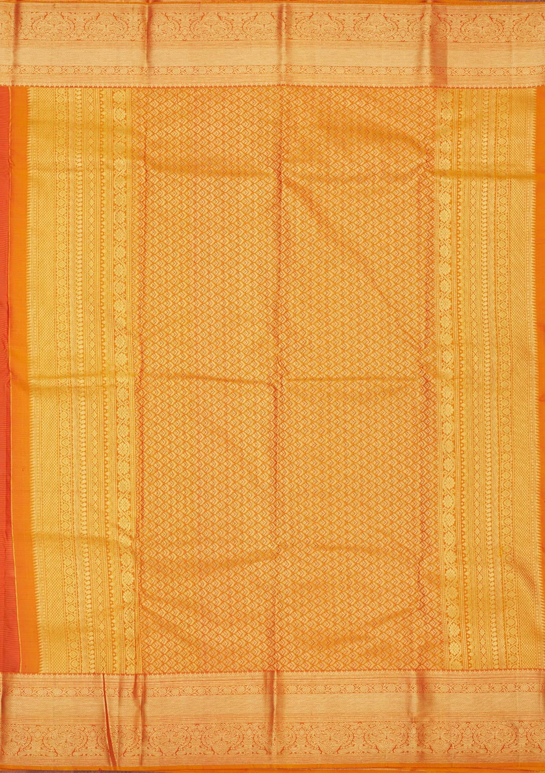 Red Zariwork Pure Silk Saree-Koskii