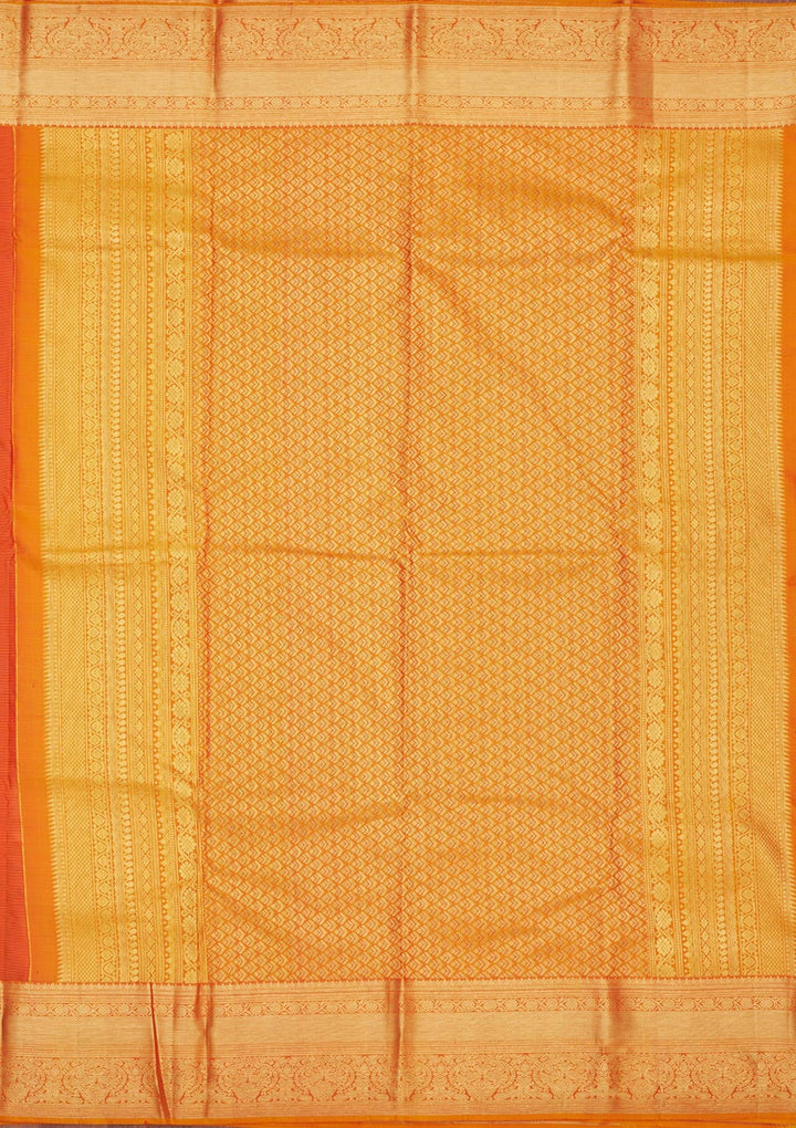 Red Zariwork Pure Silk Saree-Koskii