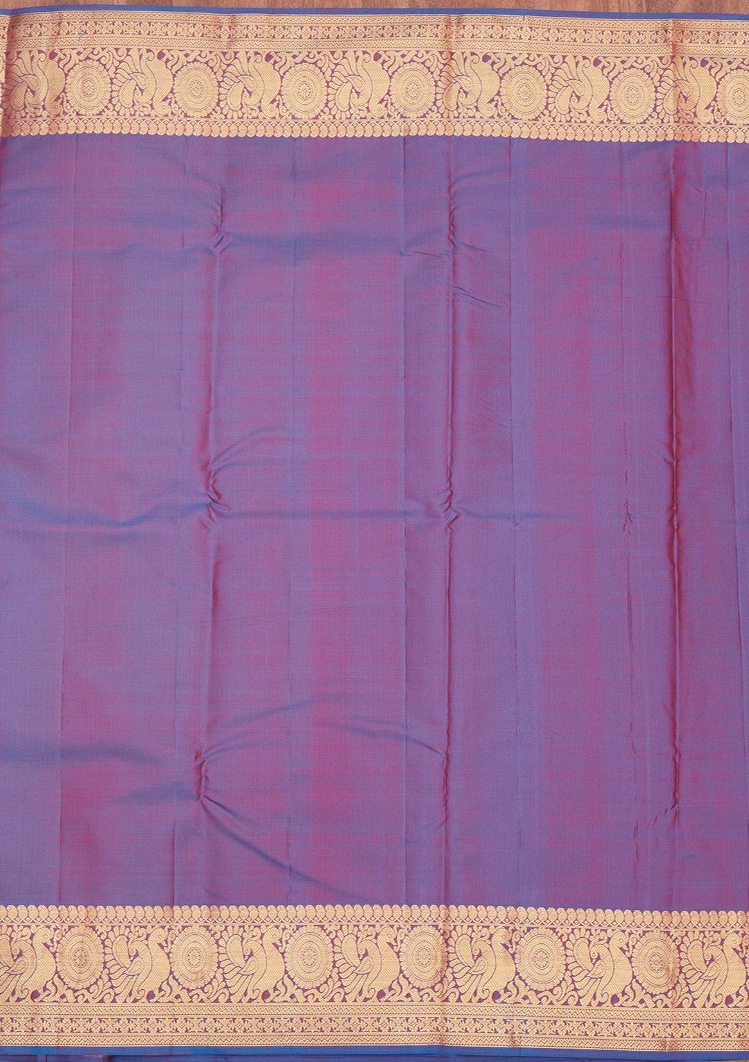 Red Zariwork Pure Silk Saree-Koskii