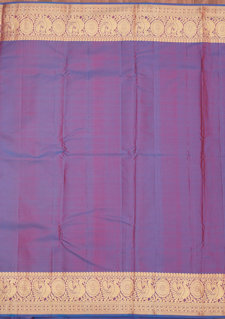 Red Zariwork Pure Silk Saree-Koskii