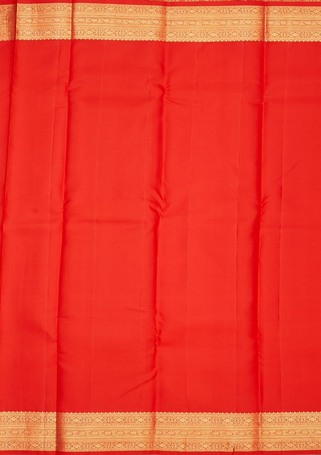 Red Zariwork Pure Silk Saree-Koskii