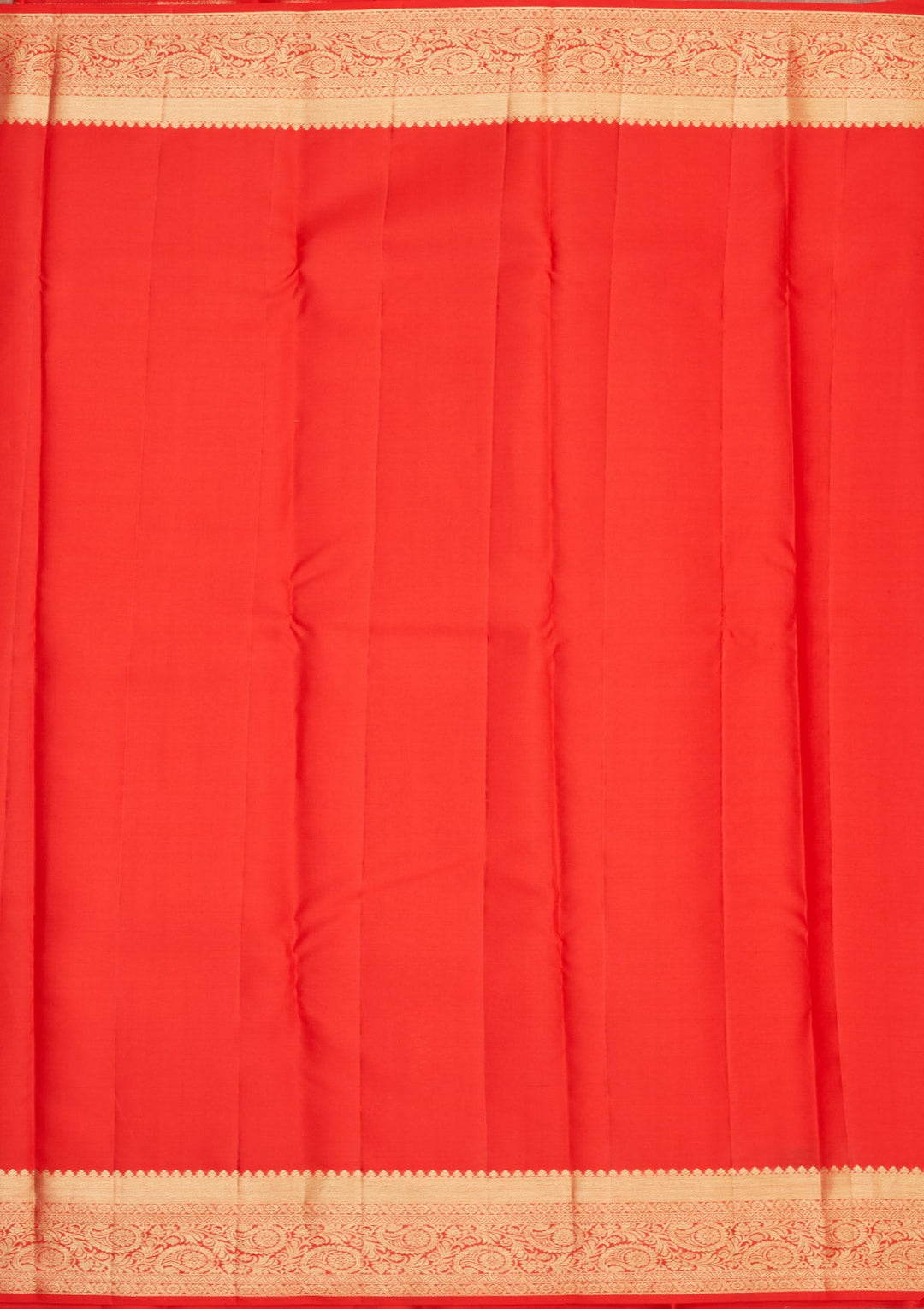 Red Zariwork Pure Silk Saree-Koskii