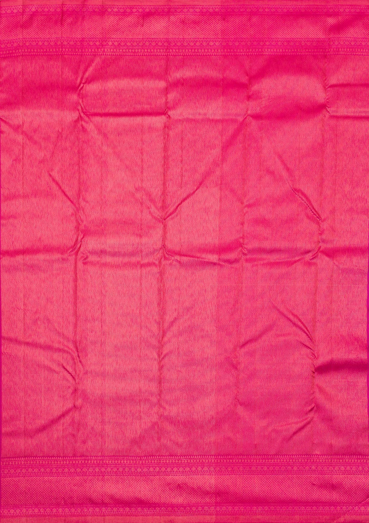 Red Zariwork Pure Silk Saree-Koskii