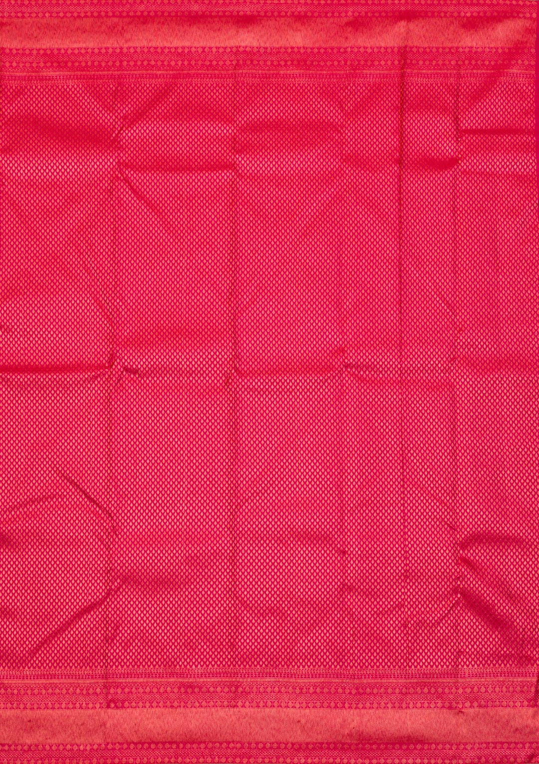 Red Zariwork Pure Silk Saree-Koskii
