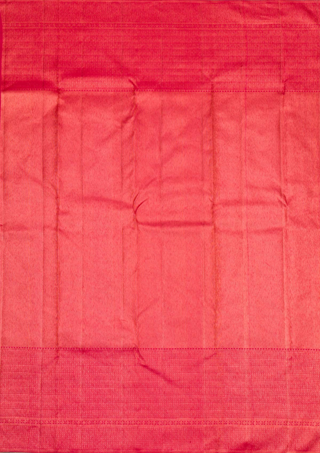 Red Gold Zariwork Pure Silk Saree - Koskii