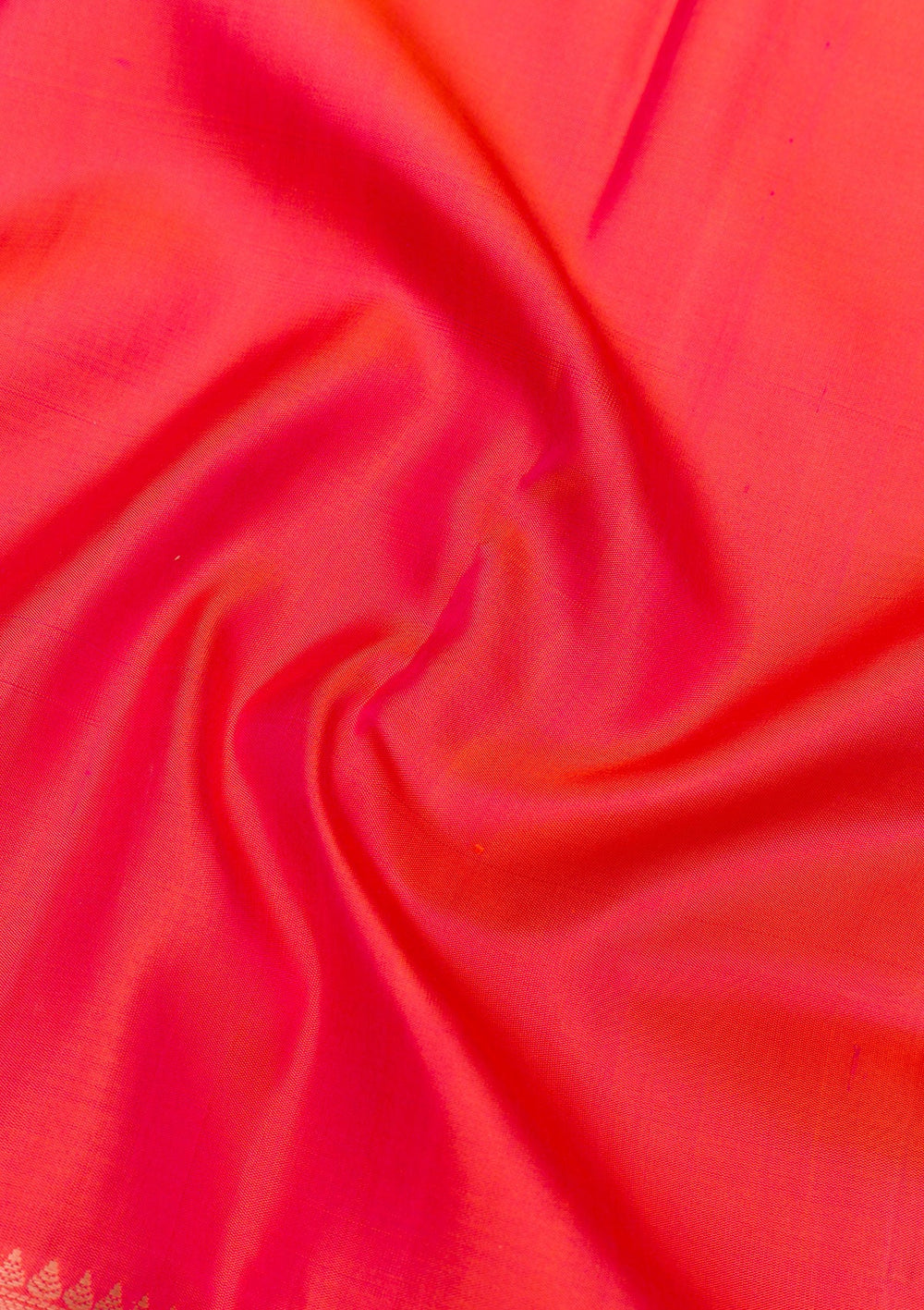 Red Zariwork Pure Silk Saree-Koskii