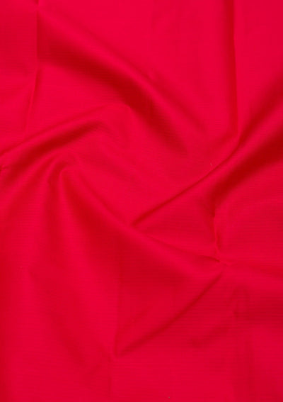 Red Zariwork Pure Silk Saree-Koskii