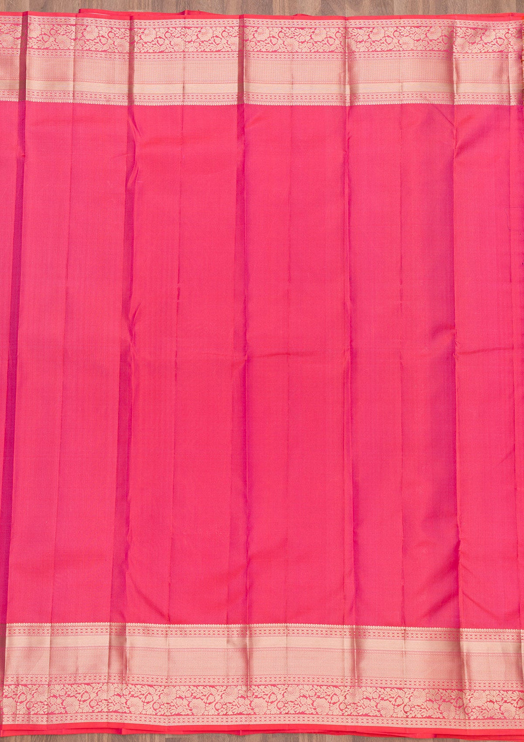 Red Zariwork Pure Silk Saree-Koskii