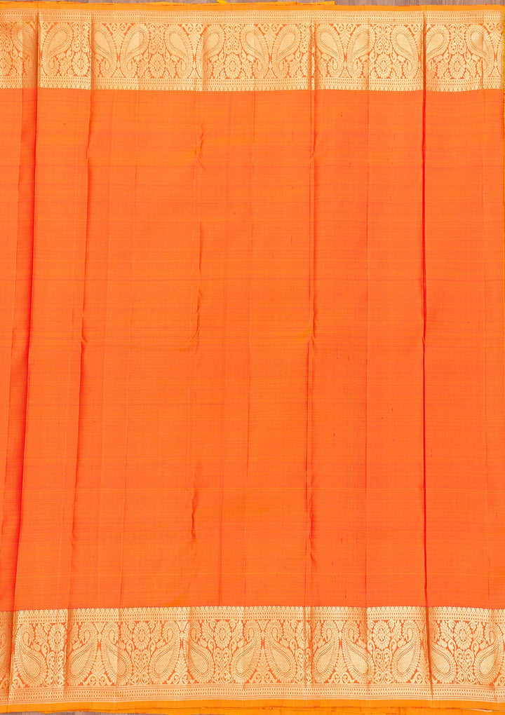 Red Zariwork Pure Silk Saree-Koskii