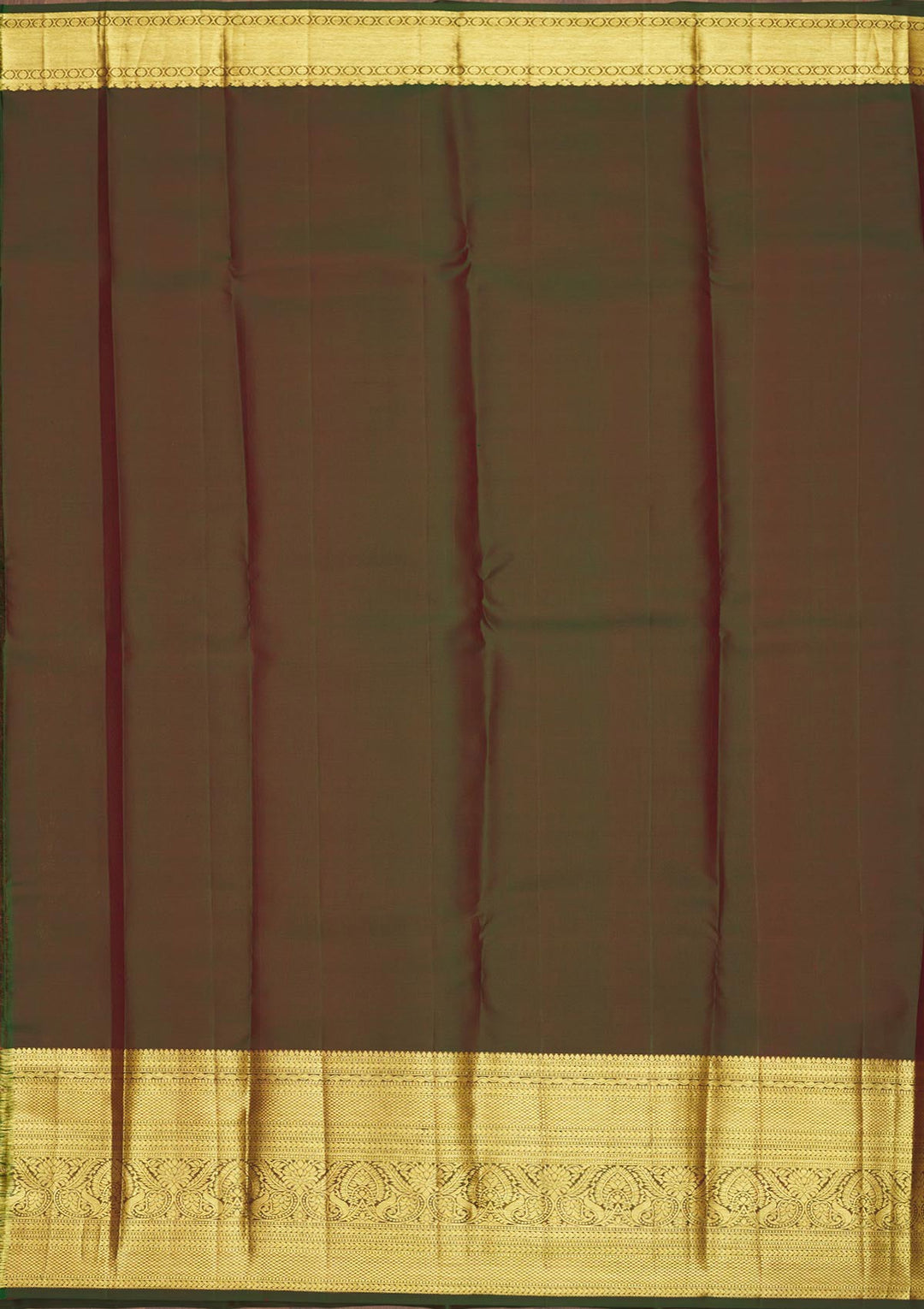 Red Zariwork Pure Silk Saree-Koskii