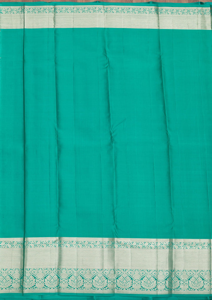 Red Zariwork Pure Silk Saree-Koskii