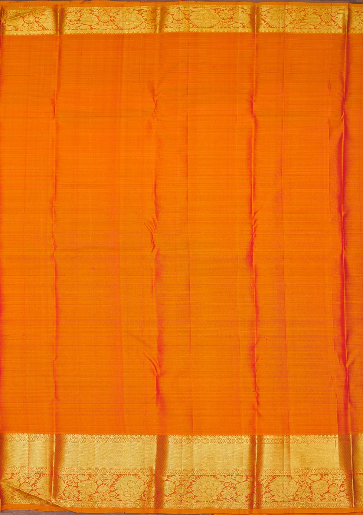 Red Zariwork Pure Silk Saree-Koskii