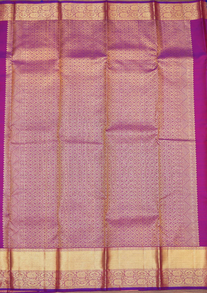 Red Zariwork Pure Silk Saree-Koskii