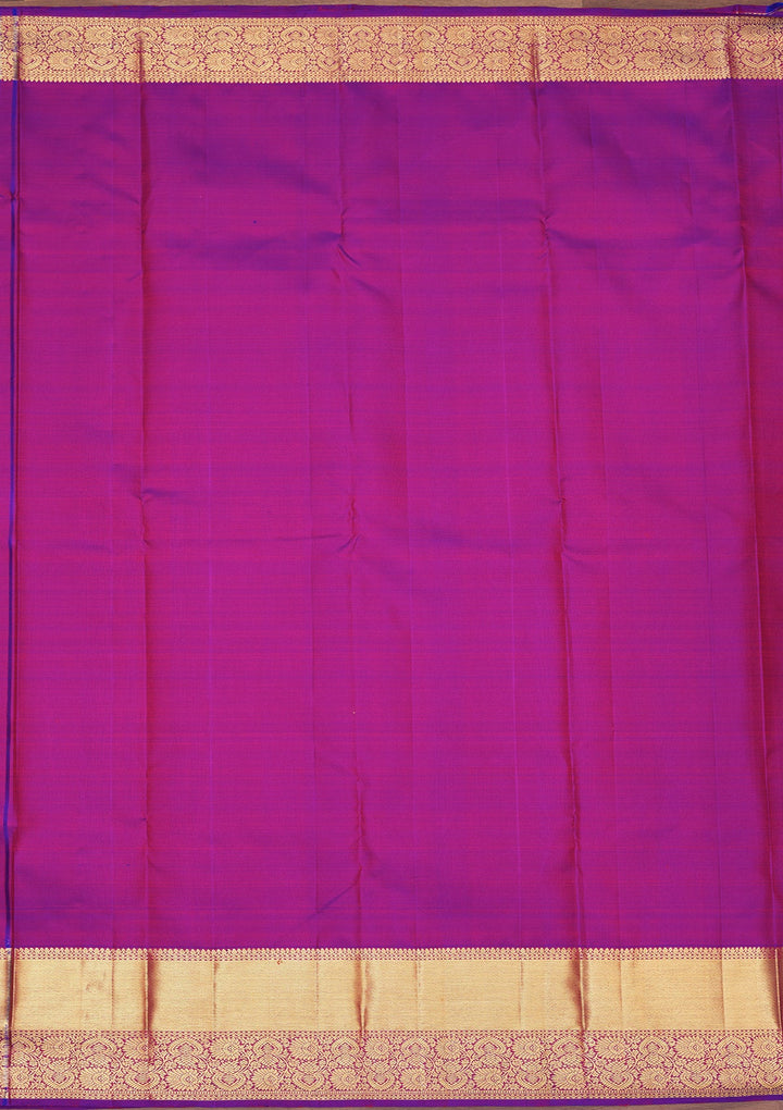 Red Zariwork Pure Silk Saree-Koskii