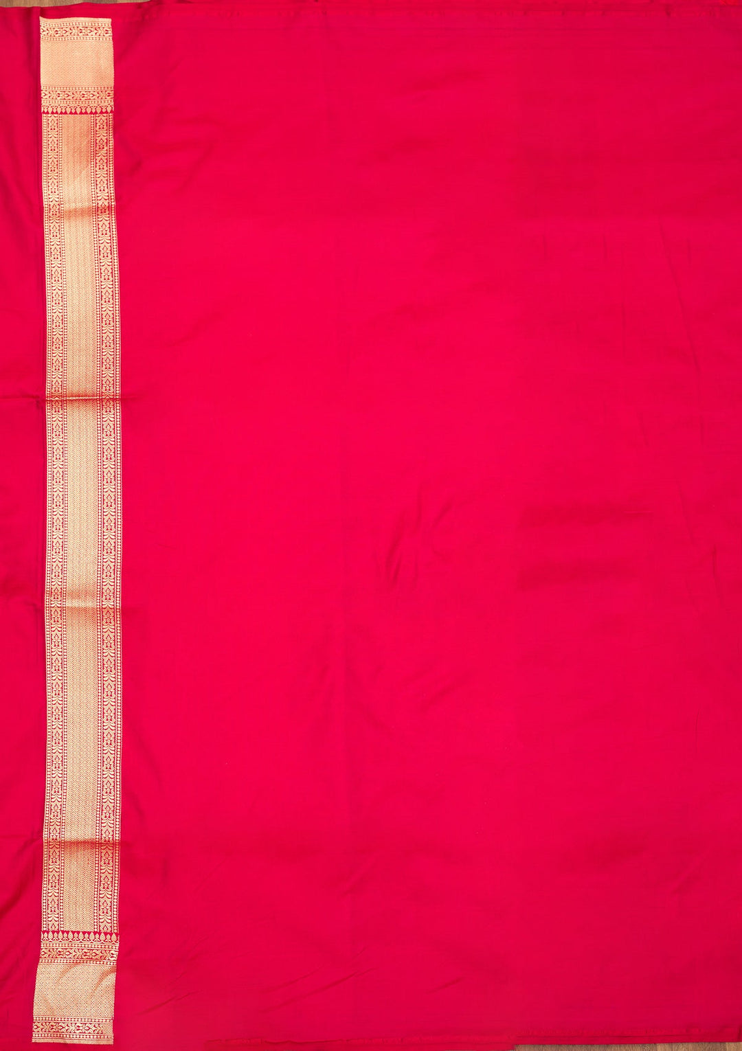 Red Zariwork Pure Silk Saree-Koskii