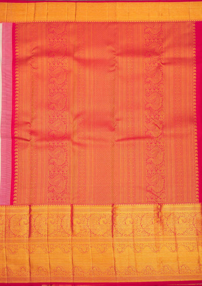 Red Zariwork Pure Silk Saree