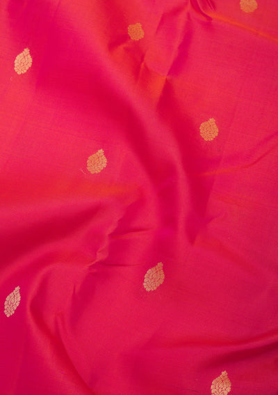 Red Zariwork Pure Silk Saree