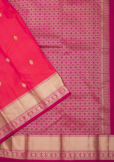 Red Zariwork Pure Silk Saree