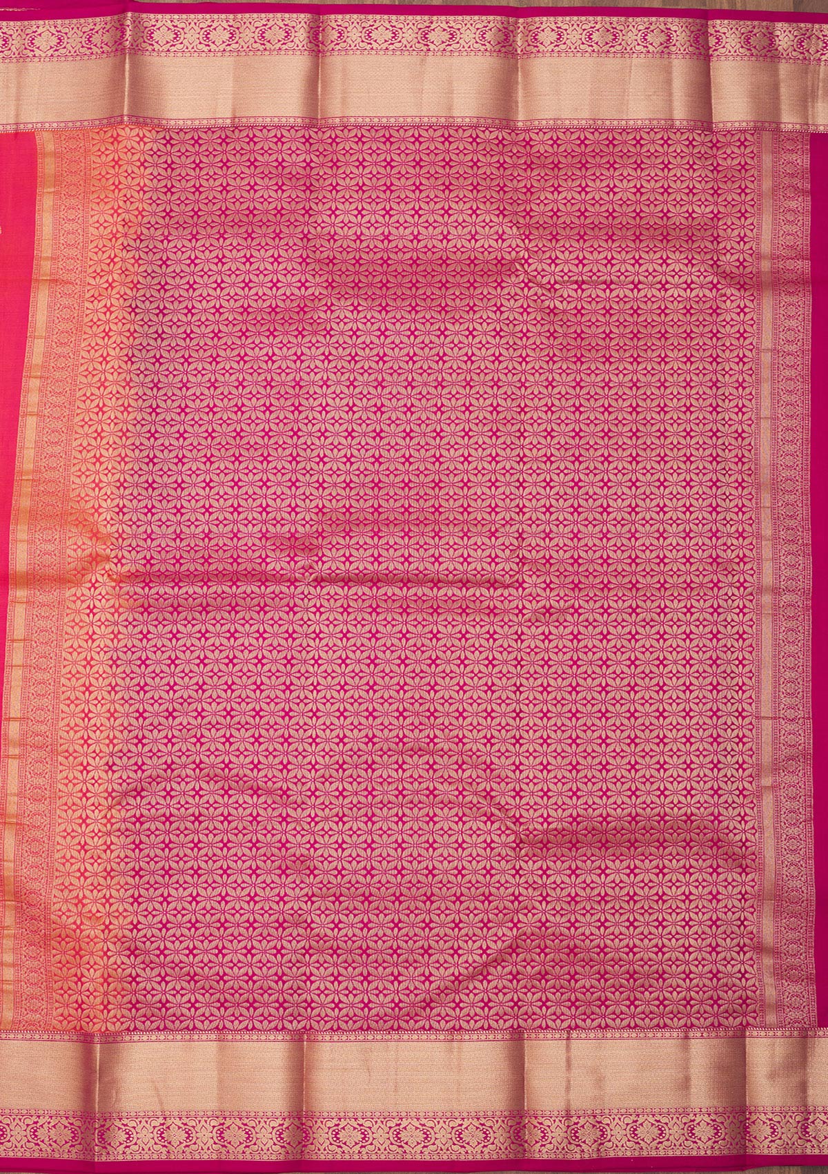 Red Zariwork Pure Silk Saree