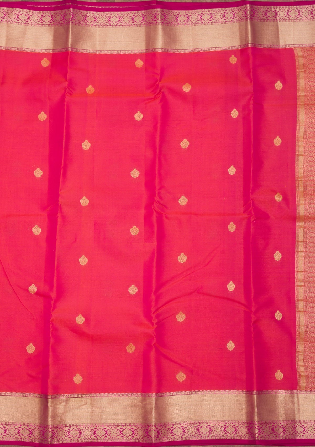 Red Zariwork Pure Silk Saree