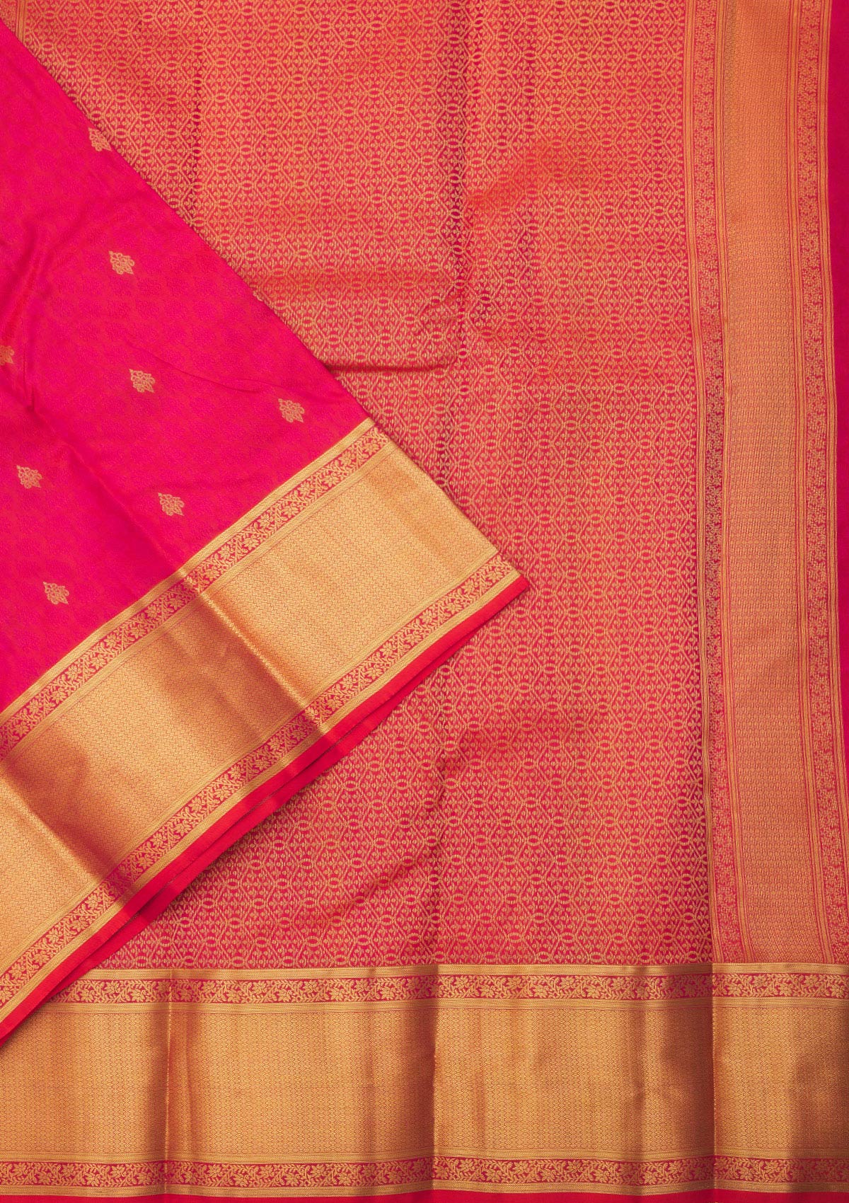 Red Zariwork Pure Silk Saree