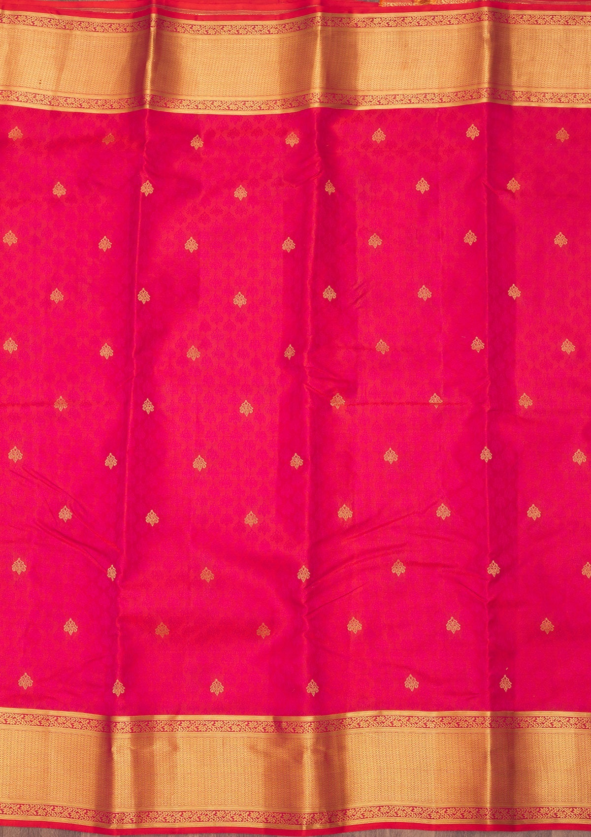 Red Zariwork Pure Silk Saree